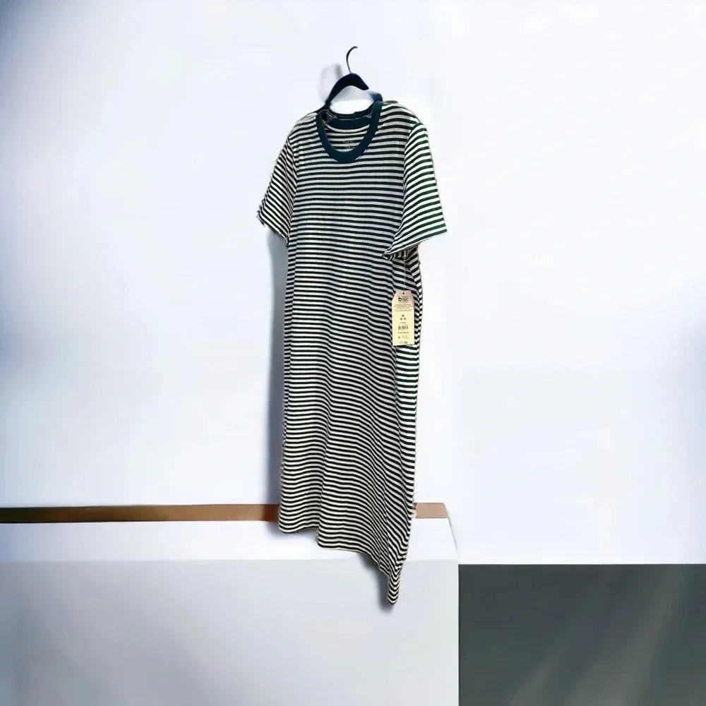 Ladies Cotton T Shirt Dress Sized M